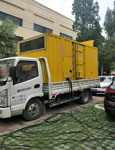 淮阴发电车出租-柴油发电机组排烟系统设计要求及其考虑因素